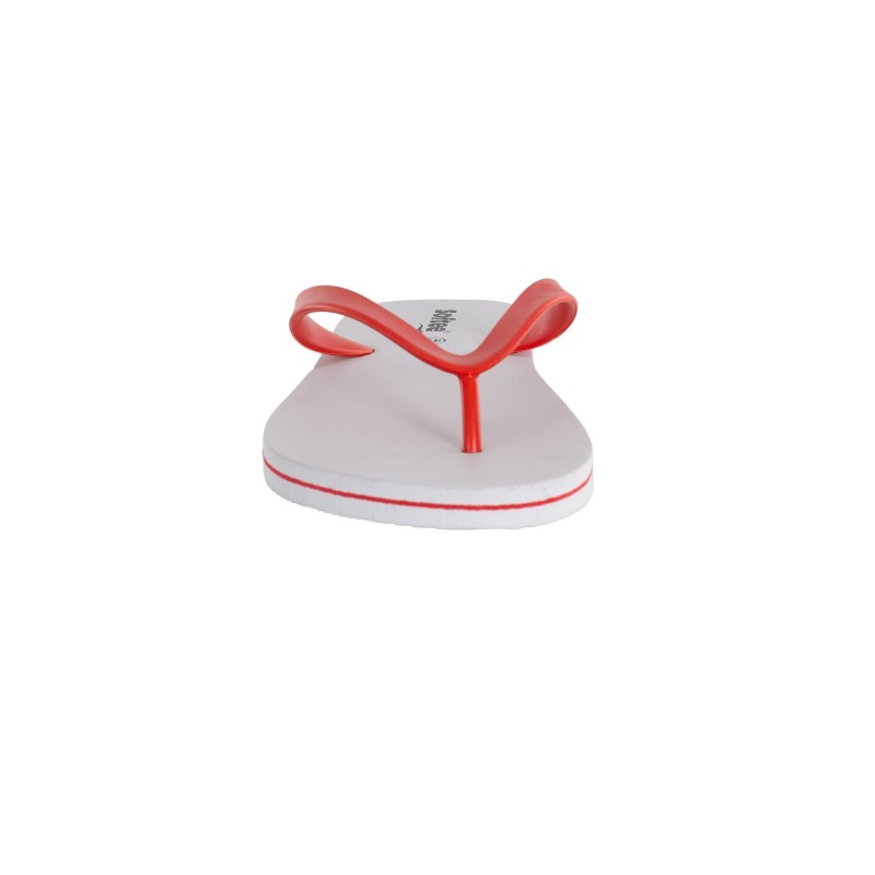 Softee Coconut Flip Flops Blanco/Rojo