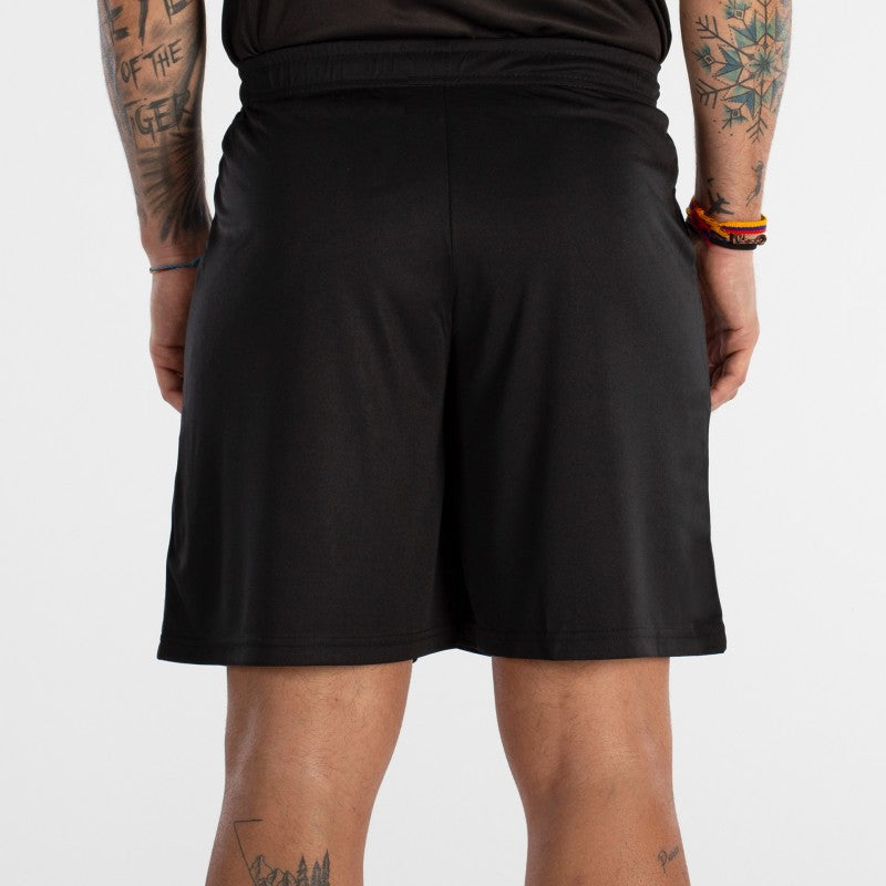 Softee volledige shorts met zakken voor volwassenen zwart