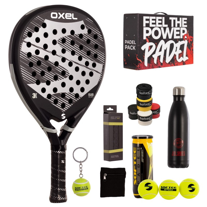 Softee Oxel Padel Raket Pack
