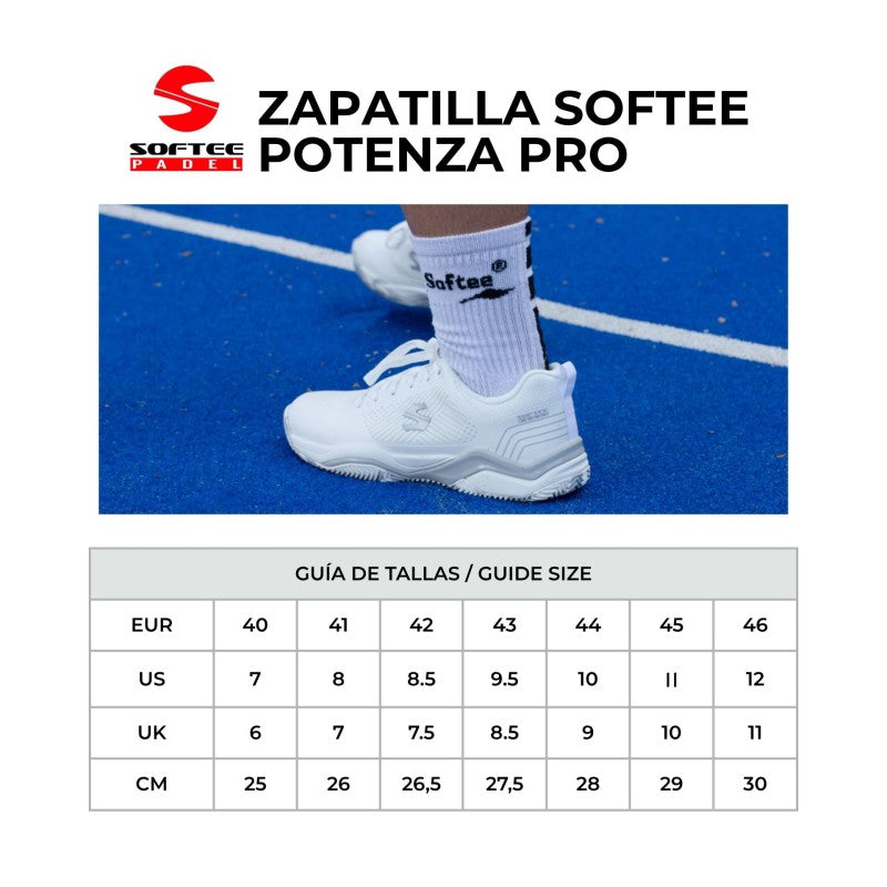 Softee Padel Potenza Pro Shoes Blanco