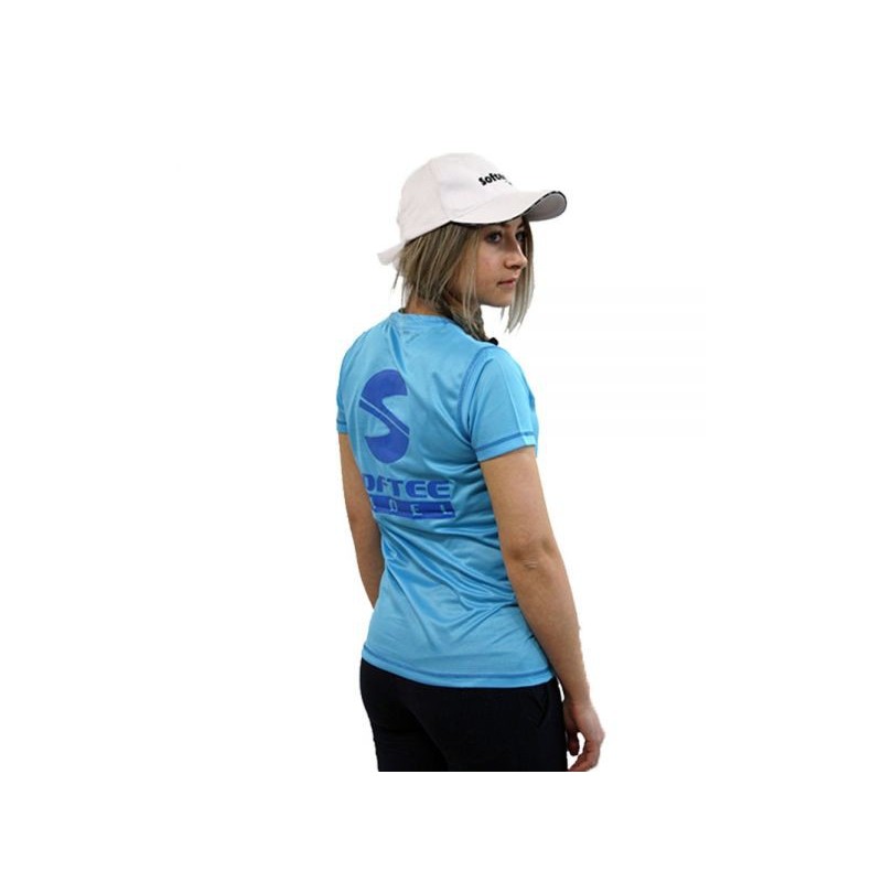 Dámské tričko Softee Padel Zero Azul Celeste