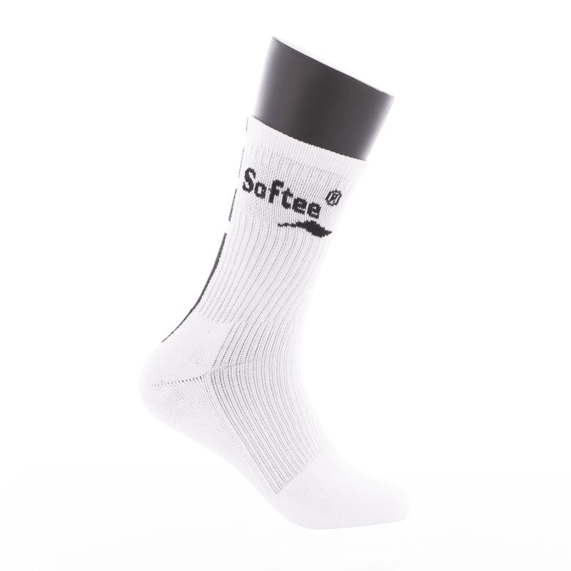 Softee Premium Mid-calf Socks Negro/Blanco 35-38