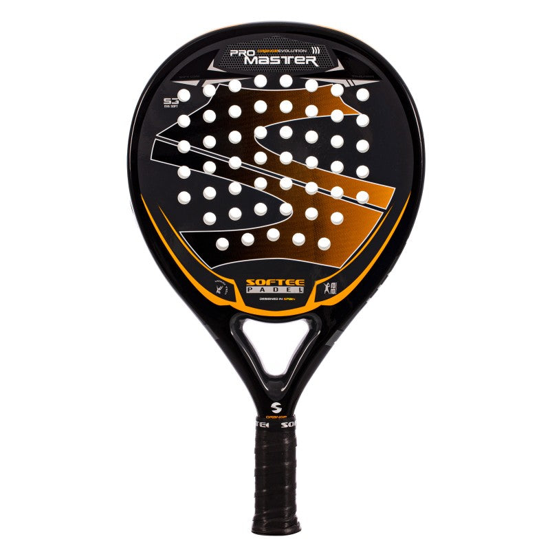 Raquete Padel Softee Pro Master Evolution Laranja Multicolor