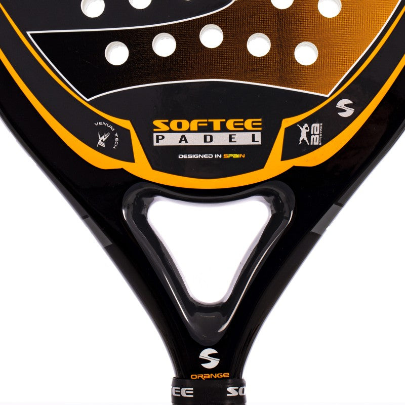 Raquete Padel Softee Pro Master Evolution Laranja Multicolor