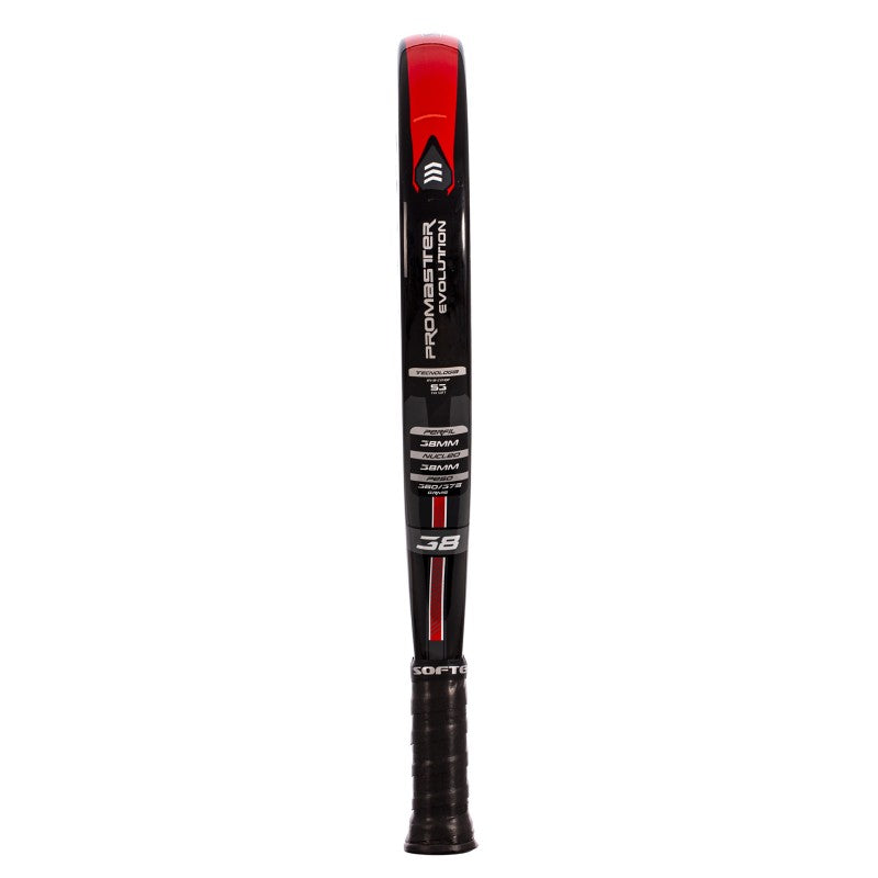 Rakieta Padel Softee Pro Master Evolution czerwona, wielokolorowa