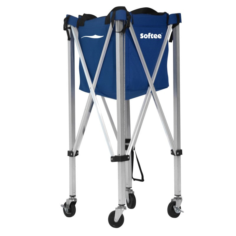 Softee Recovery Tennis/padel/pickleball Ball Trolley Blue/Grey
