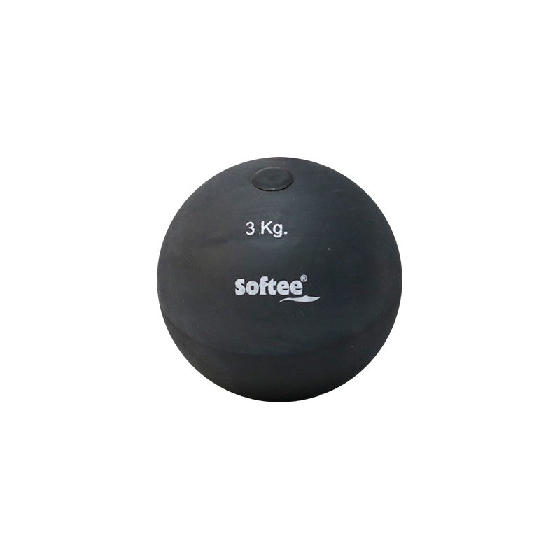 Softee Rubber Shot Put Rojo 1 Kg