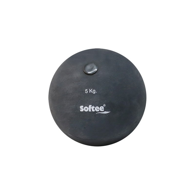 Softee Rubber Shot Put Rojo 1 Kg