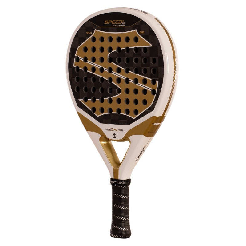 Softee Speed Gold Nano Mesh 5.0 Padel Racket