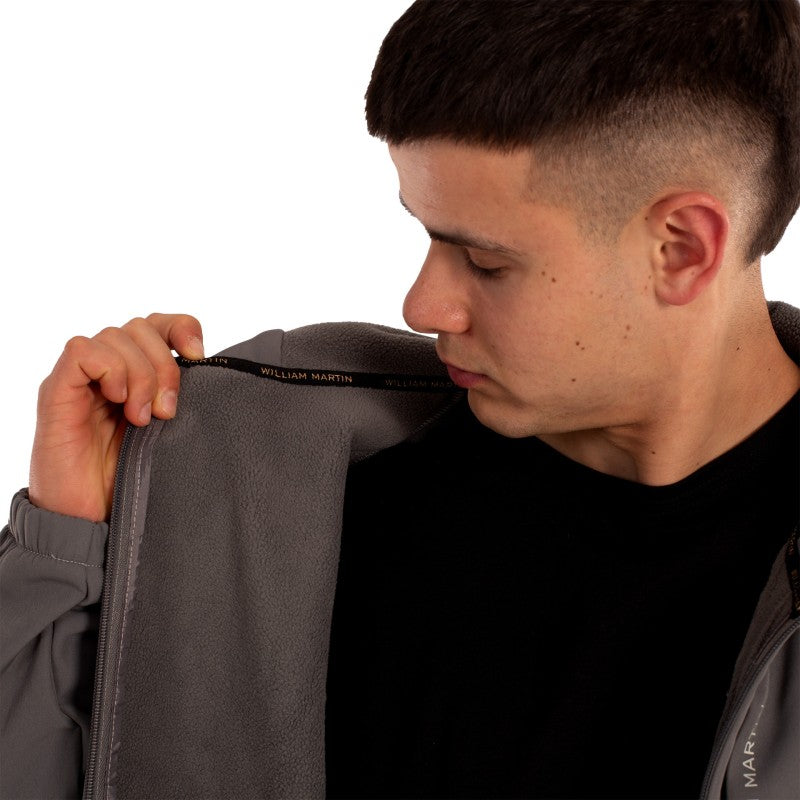 Softshell Willian Martin Stone Gris
