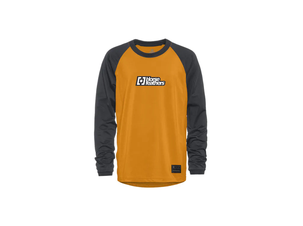 Horsefeathers Spike Ls Youth Bike Jersey (слънчоглед/индиго)
