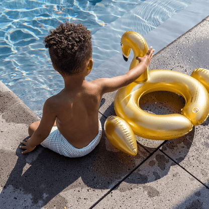 Swim Essentials Spaltring Schwan – Golden – Dreamscape – Ø 55 cm
