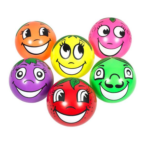 Spordas Speelgoedbal Fruit Ø 25 Cm | Set Van 6 Stuks