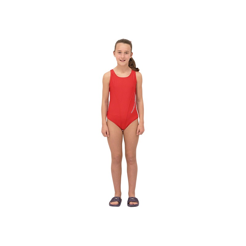 Bañador Squba Training Series niña azul aguamarina