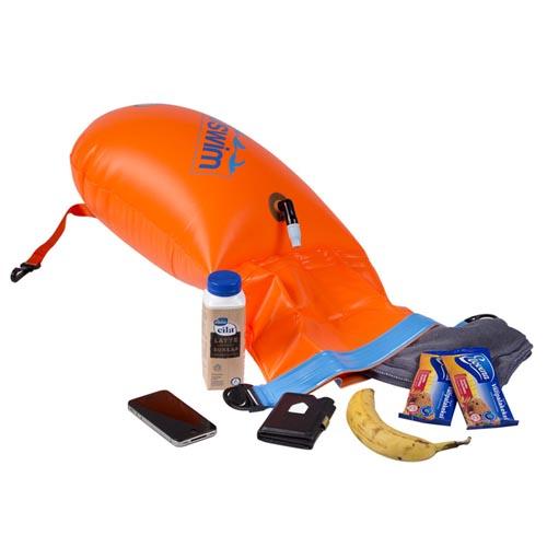 360swim™ Ultra Drybag Swimming Buoy | Large | Orange