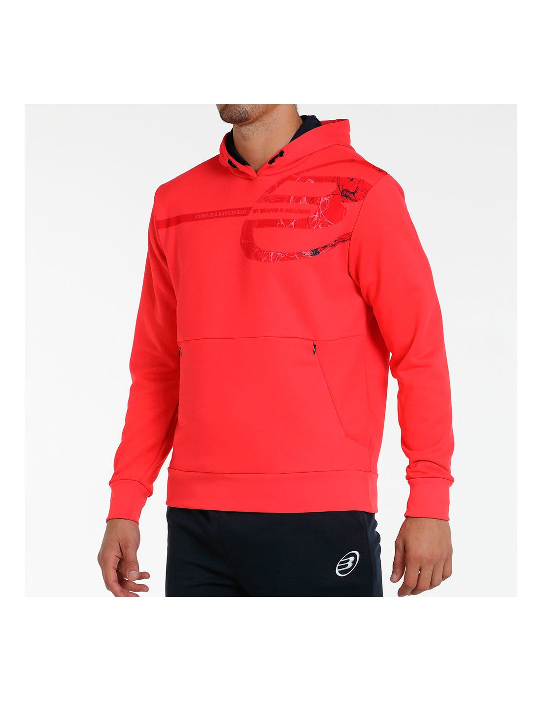 Bullpadel Baiona Red Sweatshirt