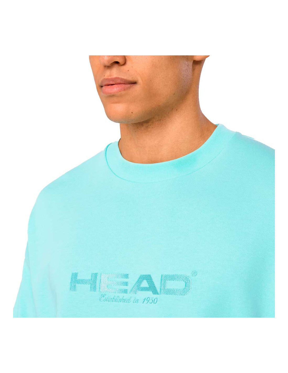 Унисекс суичър Head Motion Аквамарин