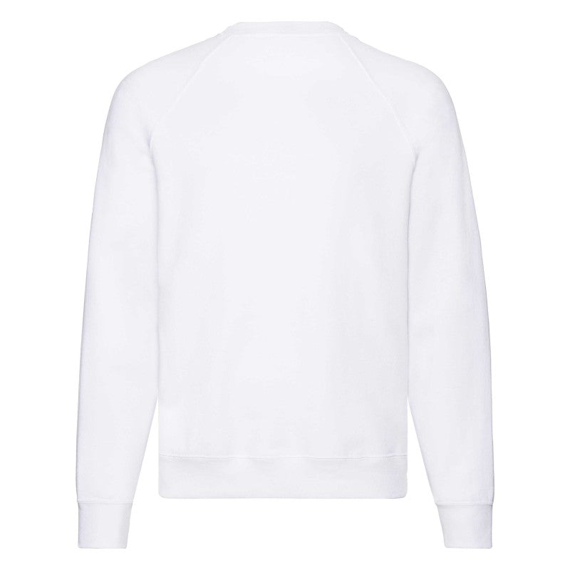 Sweatshirt Fruit Of The Loom Classic Raglan Adult Verde Kelly