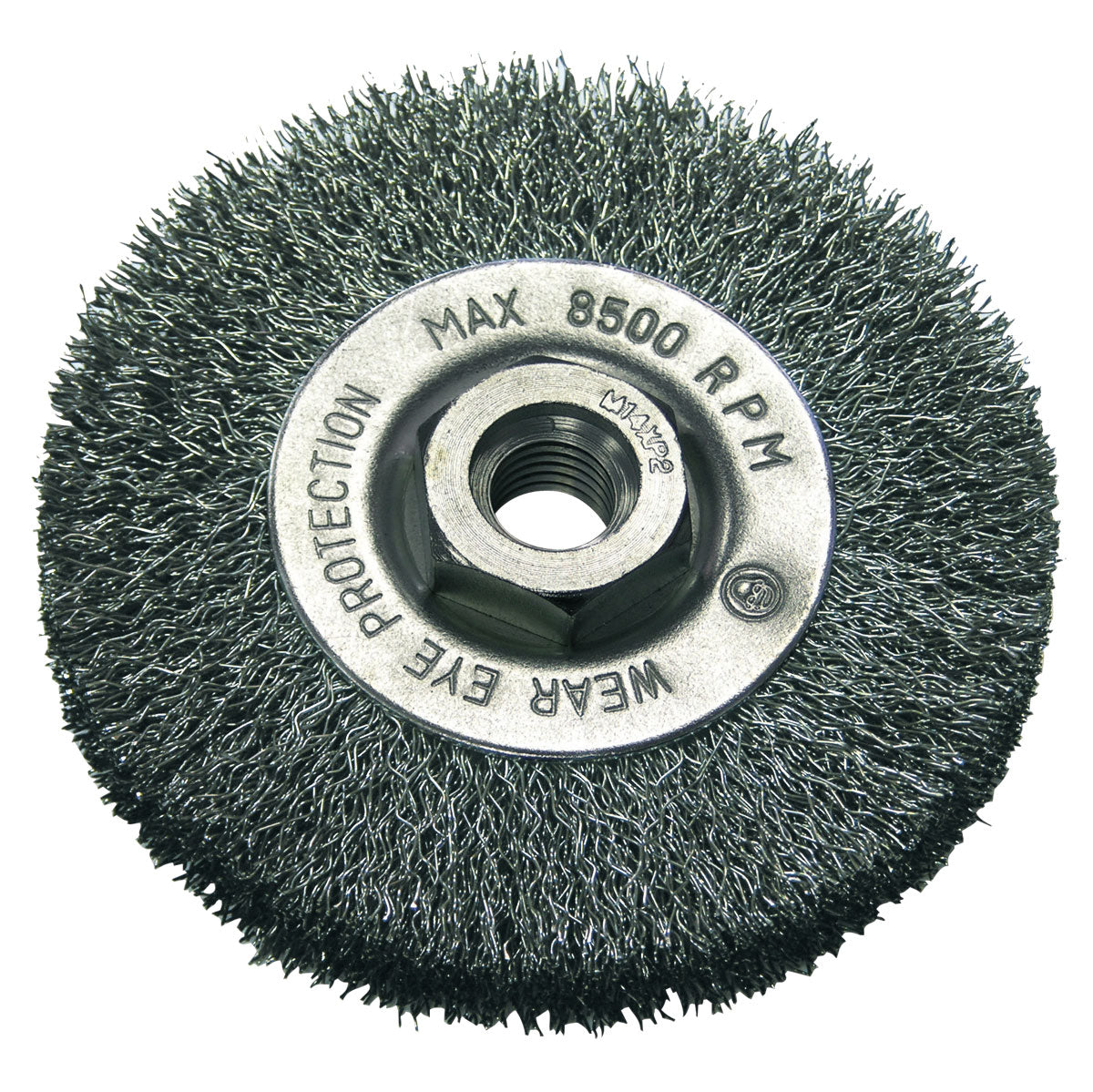 Crimped Wire Cup Brush With Thread Cup M14 Ø 115 Mm Proline