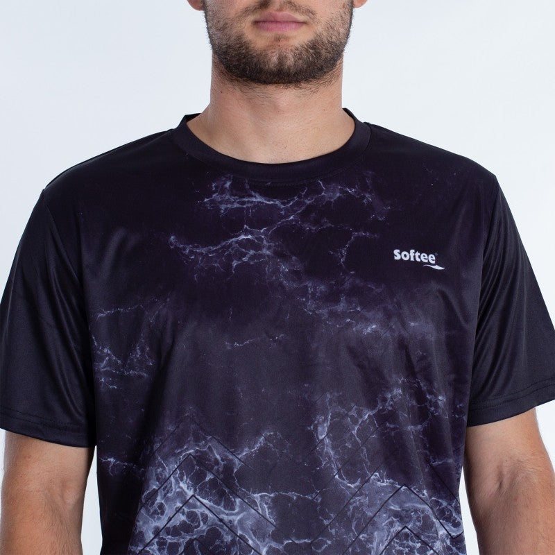 T-shirt Softee Trionic Svart/Grå