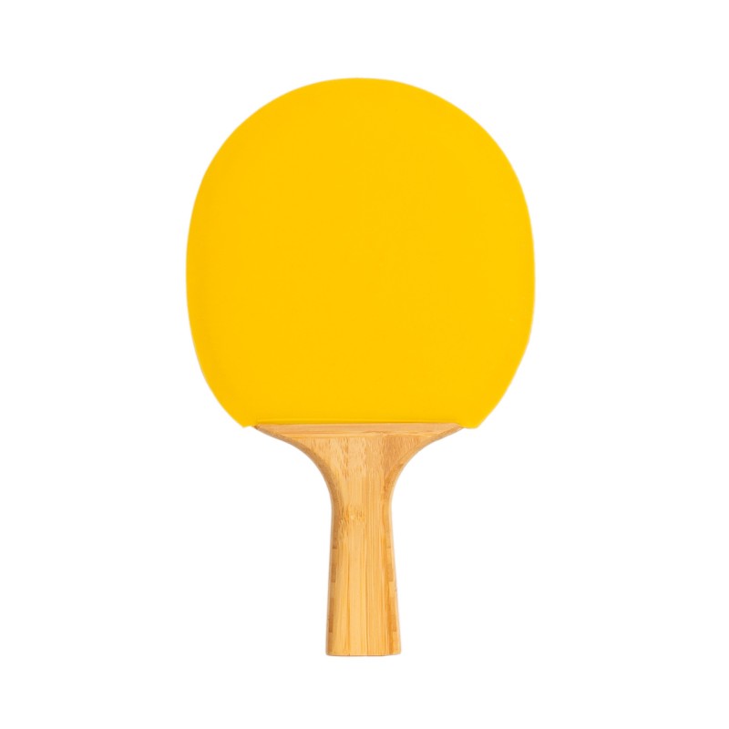 Table Tennis Racket Bambú Naranja ÚNICA