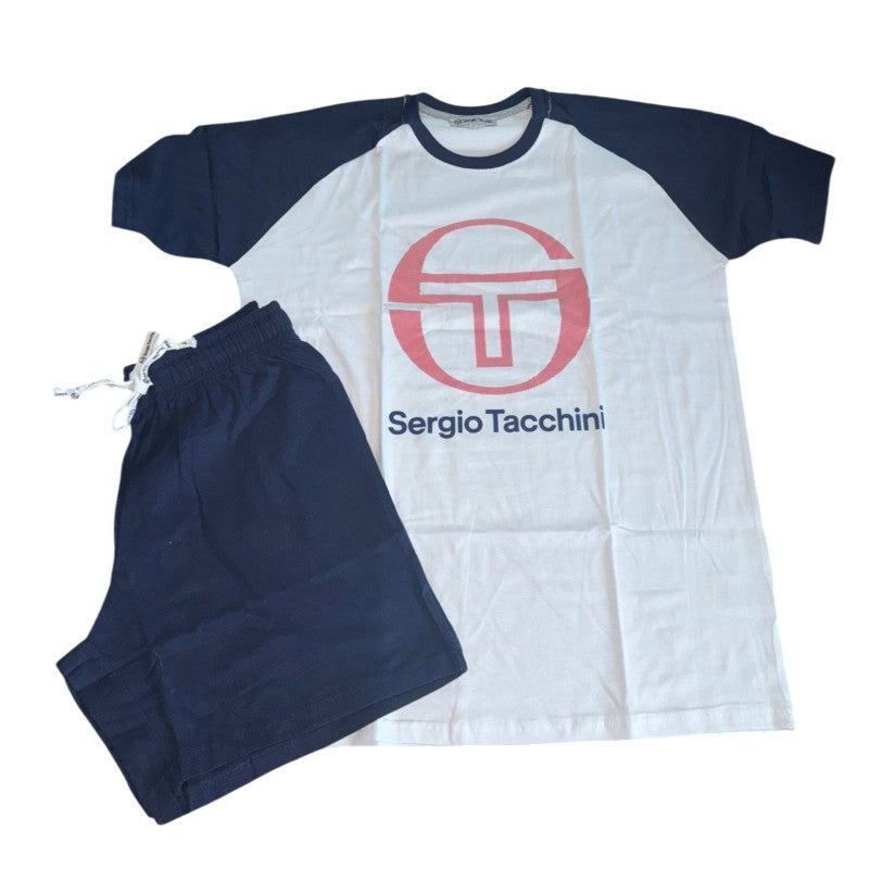 Tacchini 39492727 Pyjamas Blanco/Marino