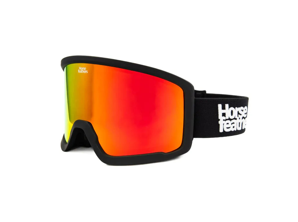 Horsefeathers Tarpe Goggles (black/mirror Red)