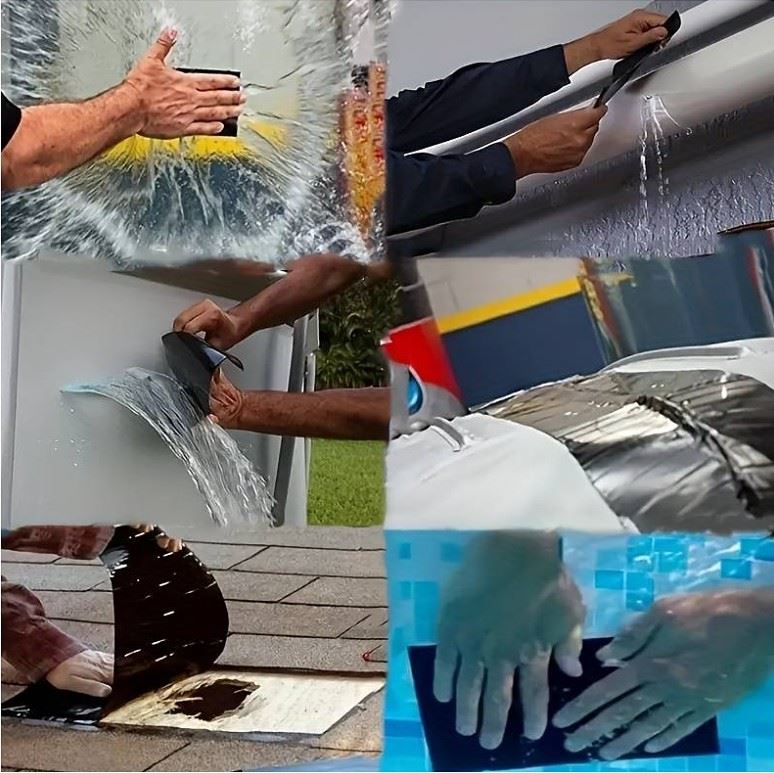 Extra sterke reparatietape 10 cm x 1,5 m waterdicht beest