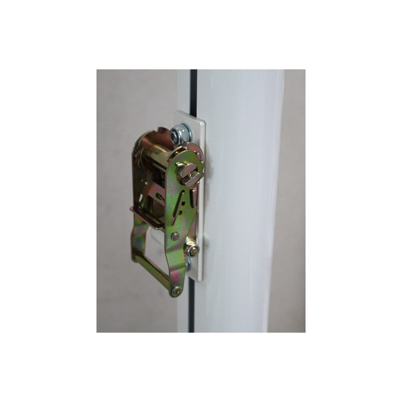 Tennis Post Set Aluminium Ø90mm Fixed Multicolor