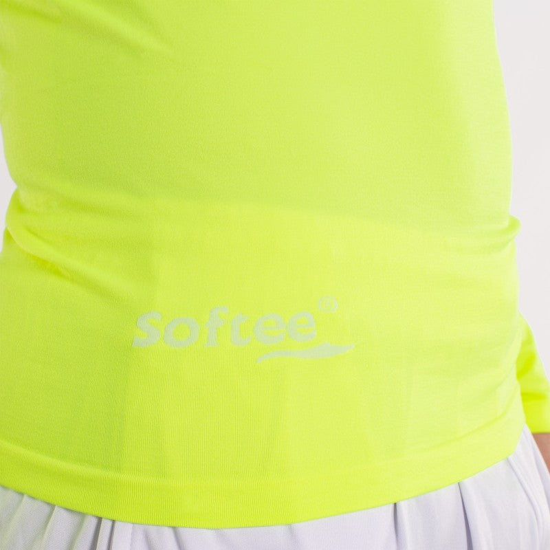 Camiseta Térmica Softee Bubble Niño Amarillo Flúor