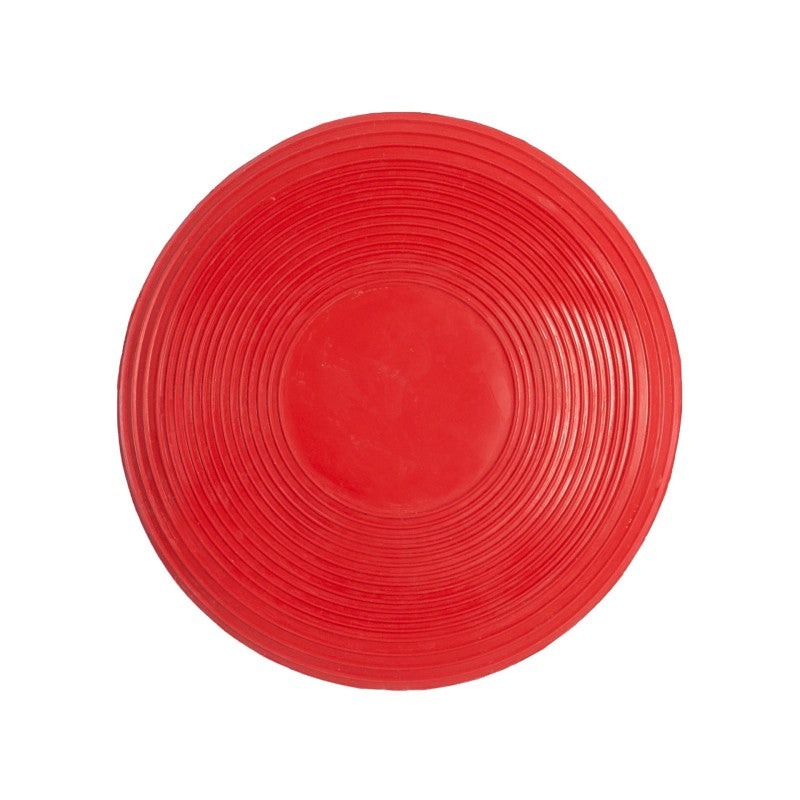 Disco da Lancio Super Assicurativo in Gomma Rosso