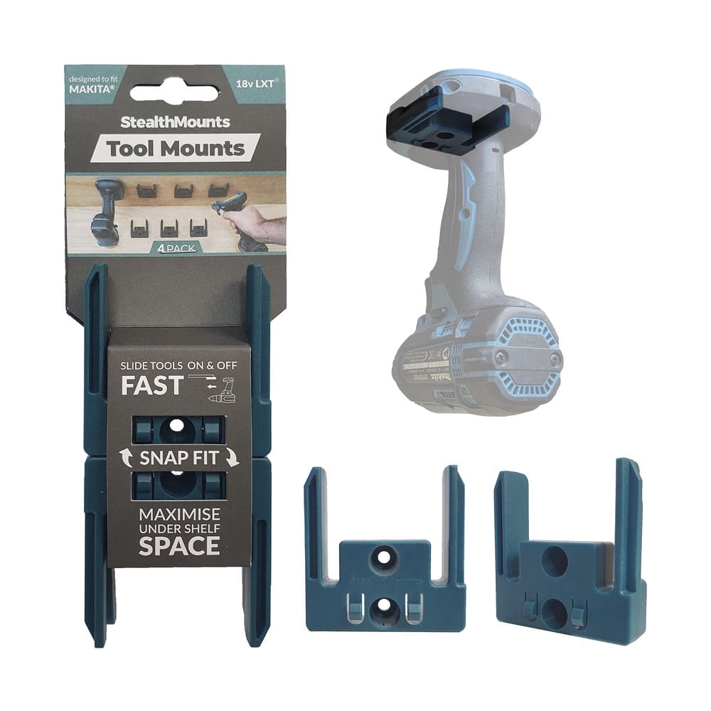 Makita 18v Lxt Power Tool Brackets 4 Pcs Stealthmounts