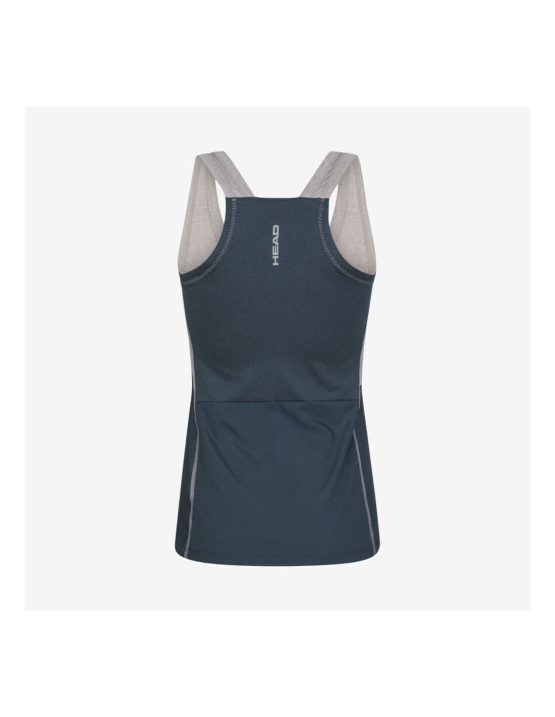 Head Top Tank Grey Navy
