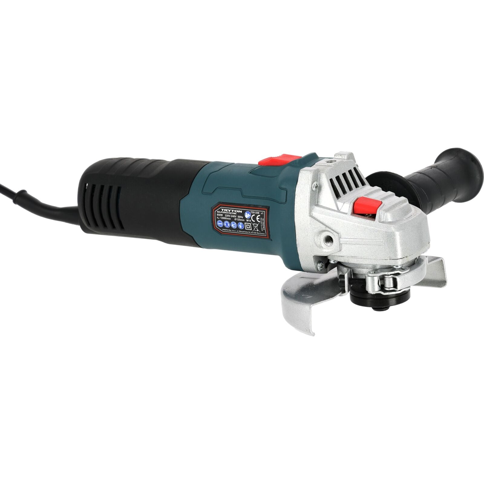 Angle Grinder 125 Mm 850w 11000rpm Tryton