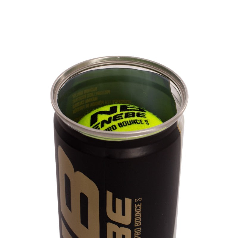 Tube of 3 Padel Balls Enebe Pro Bounce S