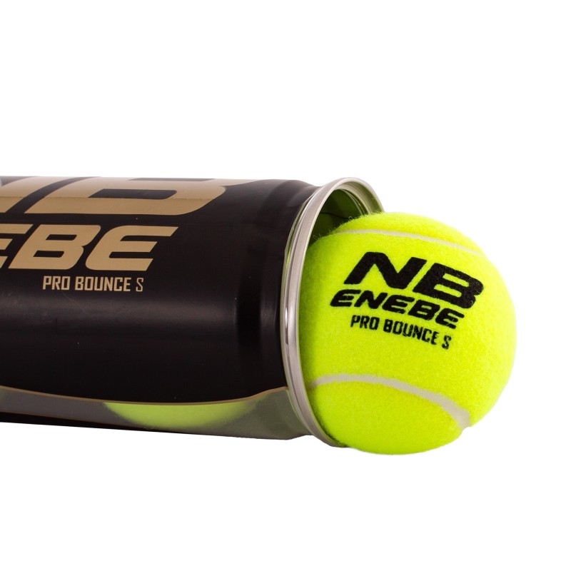 Tube of 3 Padel Balls Enebe Pro Bounce S