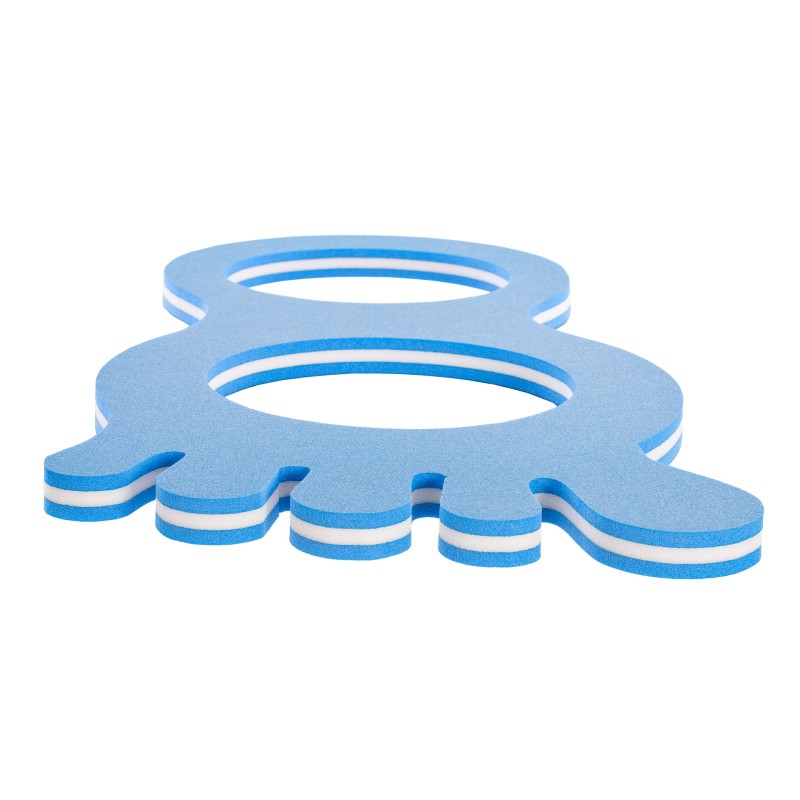 Two-color Foot-shaped Mat 3 Cm