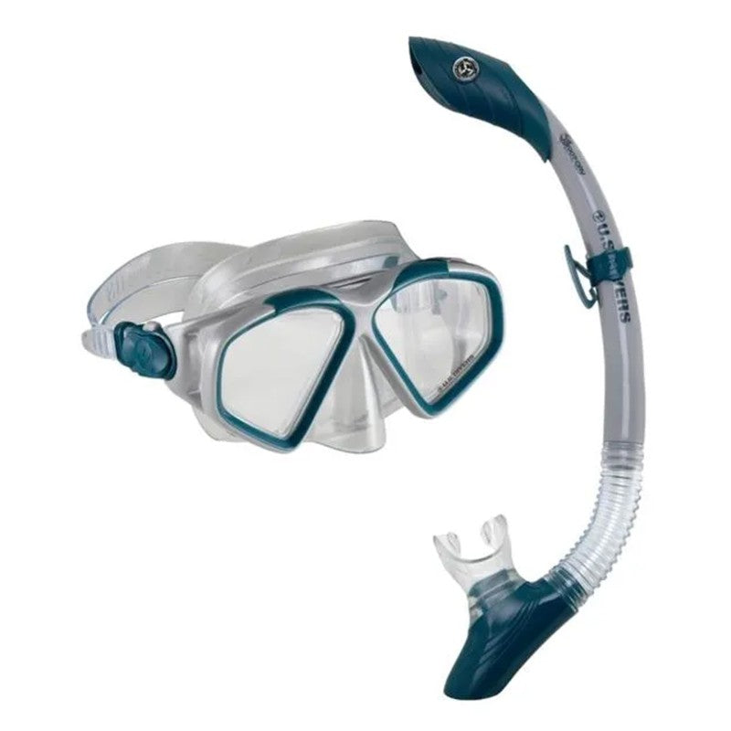 U.S. Divers Cozumel Diving Set Grå/Blå