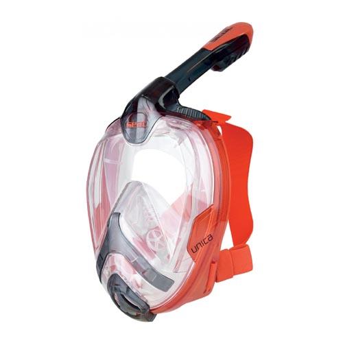 Seac Unica búvármaszk L-xl piros/fekete**