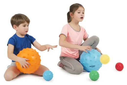 Set Of 6 Slomo Bump Balls 10cm