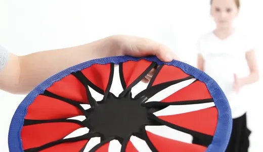 Set Of 6 Color Twist Frisbees