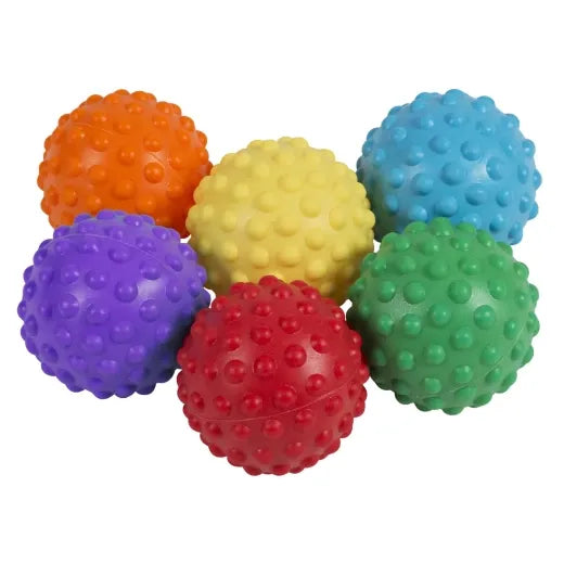 Set Of 6 Slomo Bump Balls 10cm