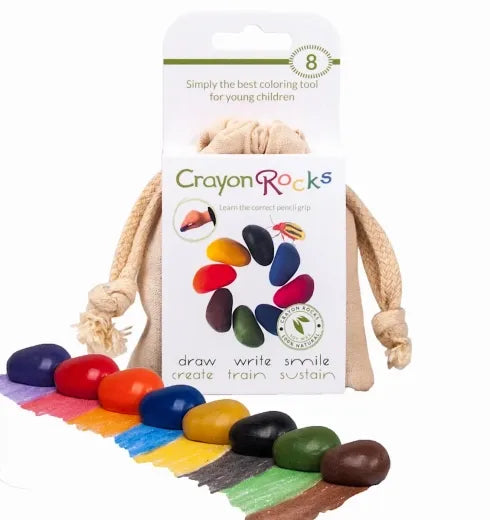 Torba z 8 kolorowymi kredkami