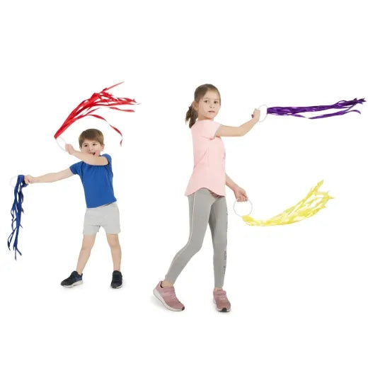 Regenbogen-Reifen, klein, 30 cm, 6er-Set