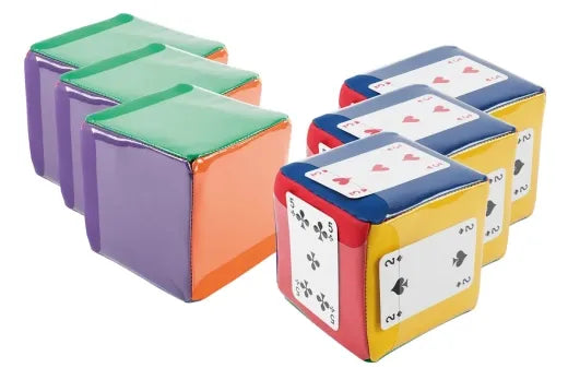 Mini Move Cubes 11cm - Set Of 6