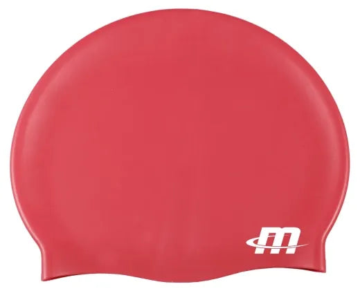 Junior Silicone Cap - Red - Set Of 12