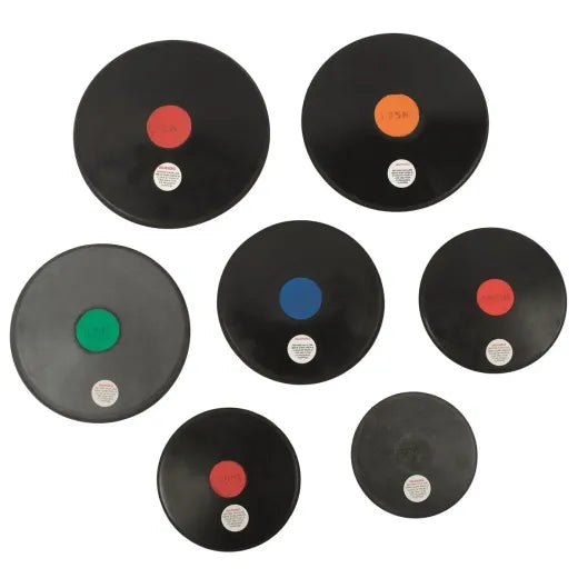 Rubber Discus (color-coded) Weight 500g
