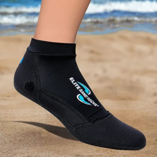 Elite Sand Socks - Black S