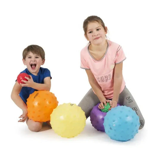 Set Of 6 Slomo Bump Balls 10cm