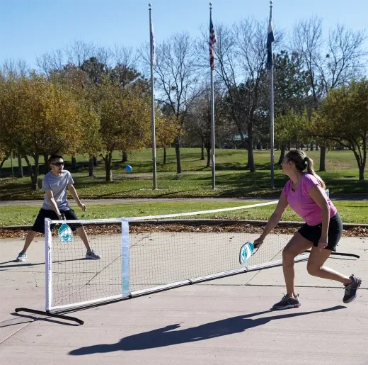 Portable And Adjustable Pickleball Tennis Net Set
